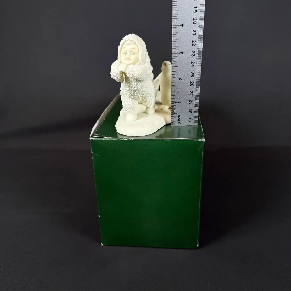 Department 56 SNOWBABIES FIGURINE Bringing Starry Pines Penguin, Tree 6862-4
